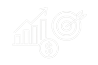 abstract elements indicating business growth and success white no background-1