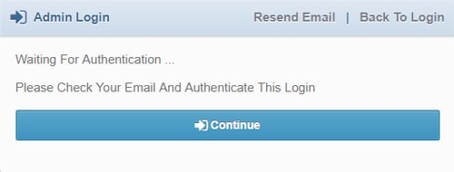 login authentication